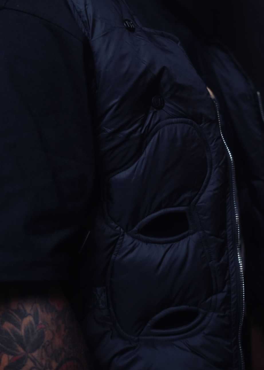 LVG Silhouette Black Padded Luxe Vest