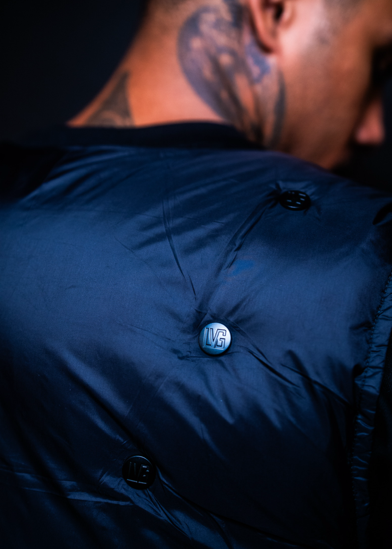 LVG Silhouette Black Padded Luxe Vest