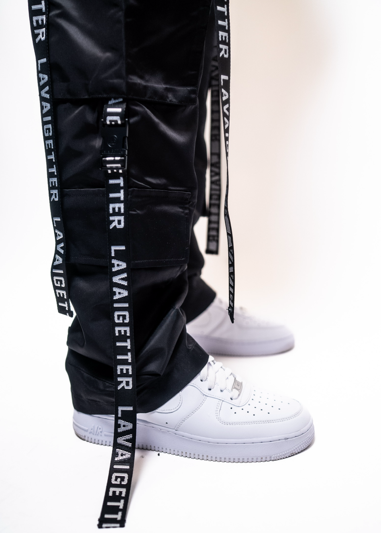LVG Silhouette Black Cargos