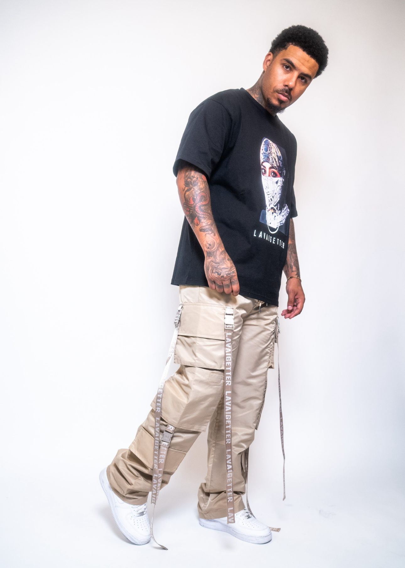 LVG Silhouette Beige Cargos