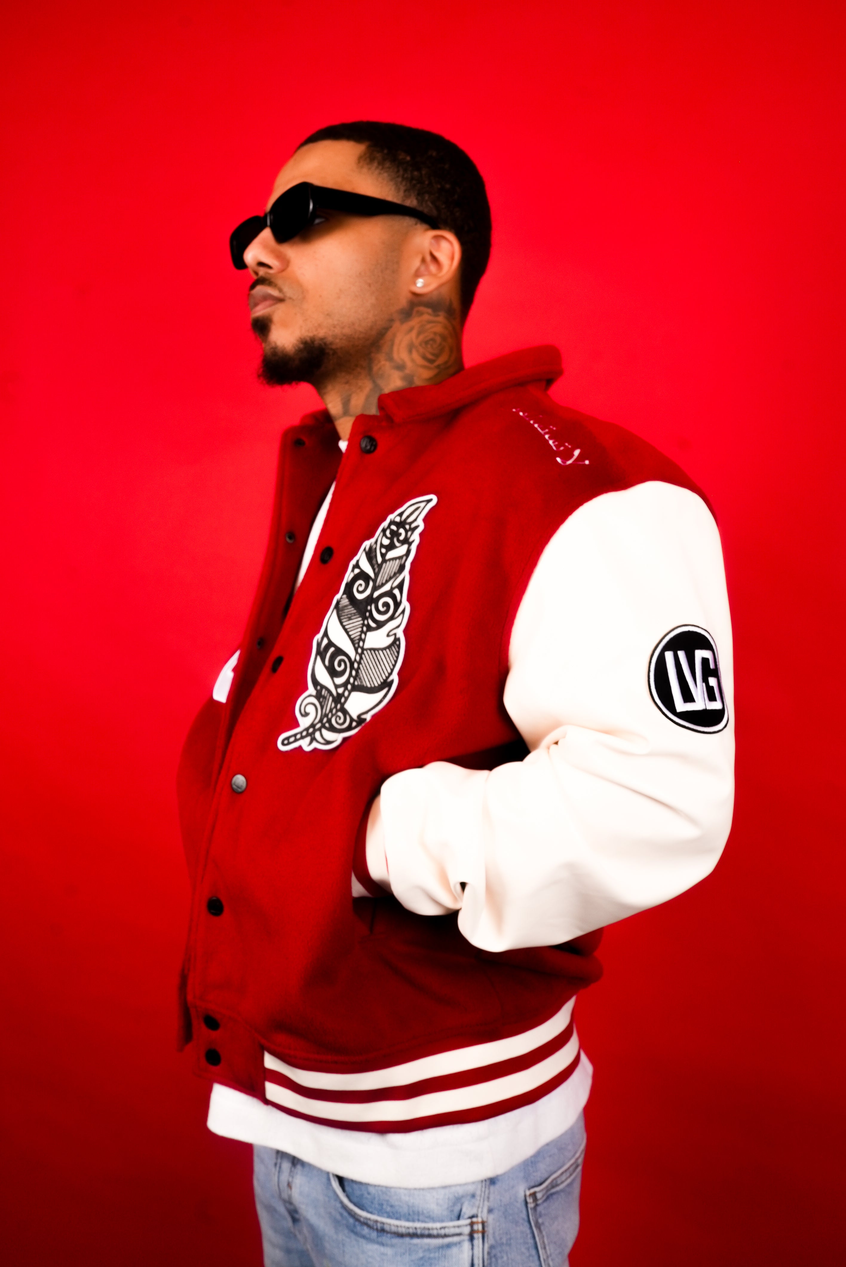 Lightweight Crimson Red Varsity