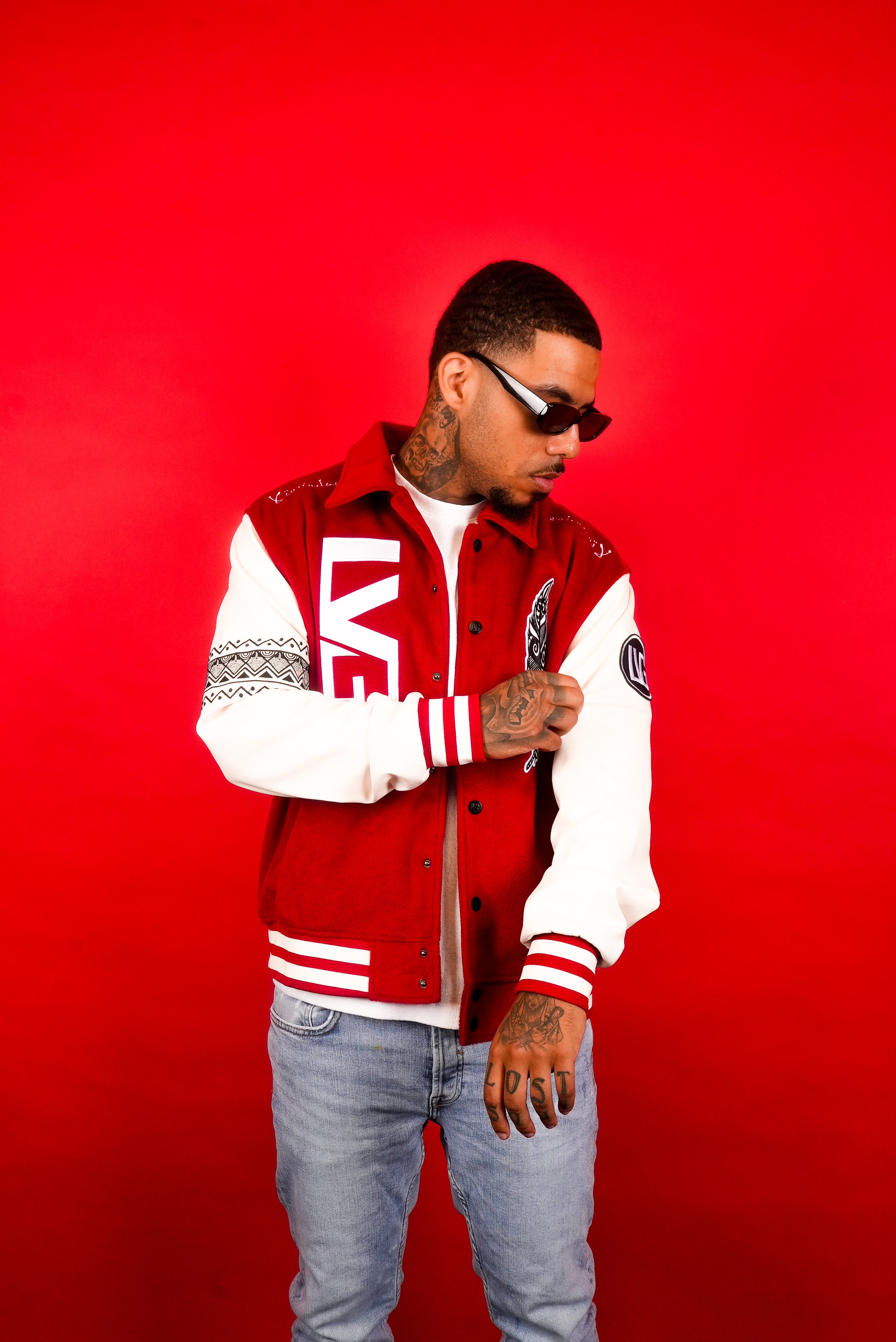 Lightweight Crimson Red Varsity