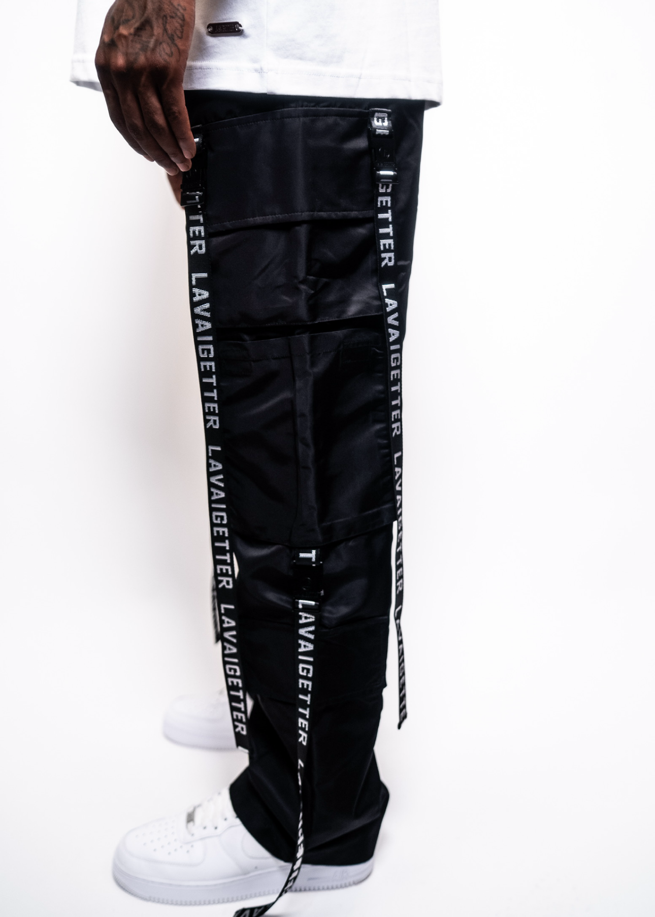 LVG Silhouette Black Cargos