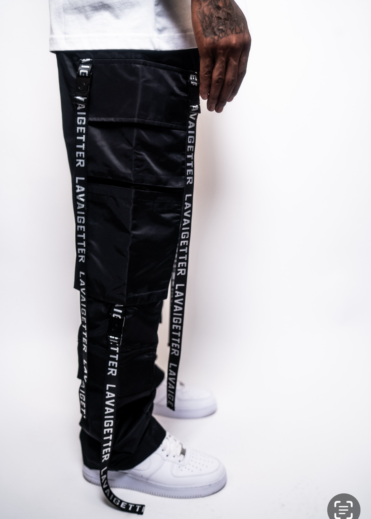 LVG Silhouette Black Cargos